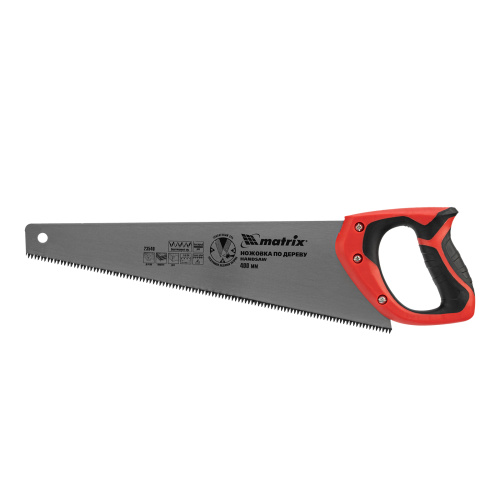 Ножовка по дереву, 400 мм, 7-8 TPI, зуб-3D, каленый зуб, двухкомпонентная рукоятка Matrix по ценам производителя в Екатеринбурге с доставкой по всей России