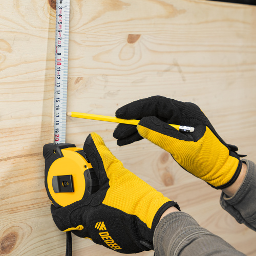 Рулетка 10м х 25мм, двухкомп. корпус, кнопка-пауза Denzel по ценам производителя в Екатеринбурге с доставкой по всей России