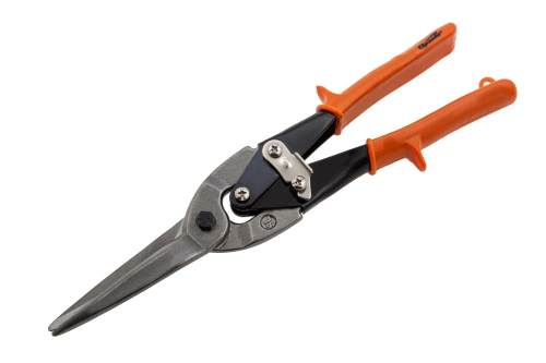 Ножницы по металлу, удлиненные, 290 мм, пряморежущие, обрезиненные рукоятки Sparta по ценам производителя в Екатеринбурге с доставкой по всей России