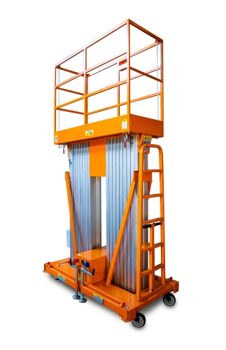 Подъемник мачтовый аккумуляторный 200 кг, 6/8 м, 24/80 В/Ач TOR GTWY6-200S DC 2-мачтовый по ценам производителя в Екатеринбурге с доставкой по всей России