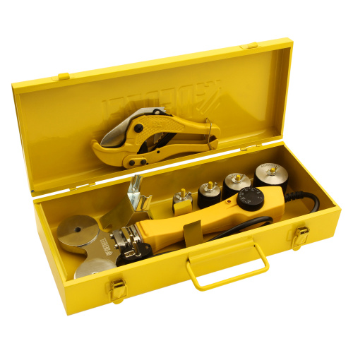 Аппарат для сварки пластиковых труб DWP-750, 750 Вт, 0-300 град, 4 насадки, 20-40 мм Denzel по ценам производителя в Екатеринбурге с доставкой по всей России