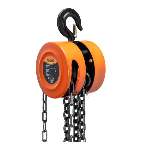 Таль цепная, 1 т, H подъема 2.5 м, расстояние между крюками 300 мм Sparta по ценам производителя в Екатеринбурге с доставкой по всей России