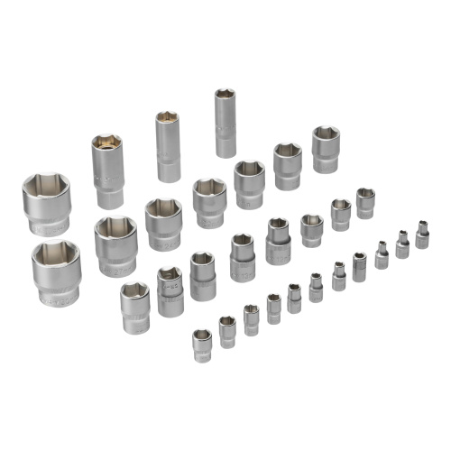 Набор инструментов, 1/2", 1/4", CrV, S2, пластиковый кейс, 100 предметов Denzel по ценам производителя в Екатеринбурге с доставкой по всей России