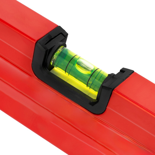 Уровень алюминиевый, 1000 мм, фрезерованный, 3 глазка, две эргономичные ручки Matrix по ценам производителя в Екатеринбурге с доставкой по всей России