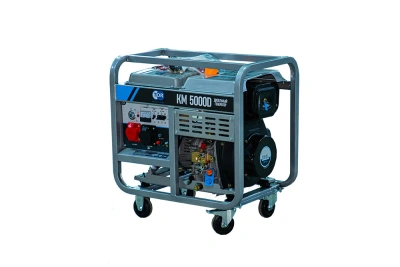 Генератор дизельный 5,0 кВт 380В/1,6 кВт 220В 15 л с электростартером TOR KM5000D по ценам производителя в Екатеринбурге с доставкой по всей России