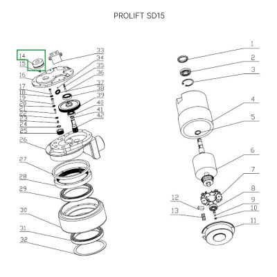 Катушка электромагнитного тормоза для штабелеров SDR 1-1,2 т, SDR1635, для тележек SD15 по ценам производителя в Екатеринбурге с доставкой по всей России