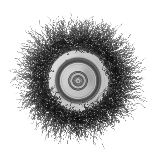 Щетка для дрели, 75 мм, "чашка" со шпилькой, витая проволока Сибртех по ценам производителя в Екатеринбурге с доставкой по всей России