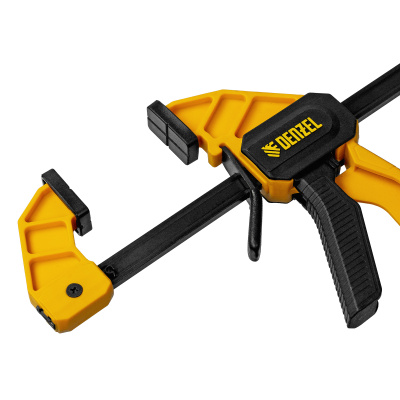 Струбцина F-образная, быстрозажимная, 300 х 55 мм, усиленный нейлоновый корпус Denzel по ценам производителя в Екатеринбурге с доставкой по всей России