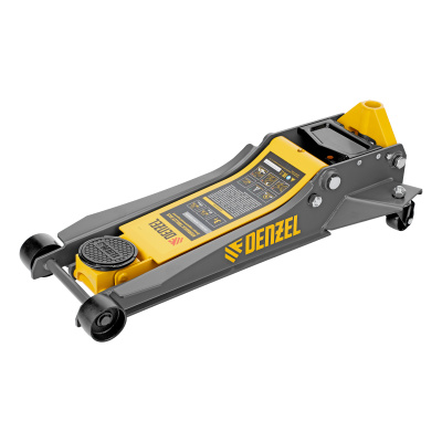 Домкрат гидравлический подкатной, 3 т, 85-610 мм, быстрый подъем, низ. подхват, проф, SUV Denzel по ценам производителя в Екатеринбурге с доставкой по всей России
