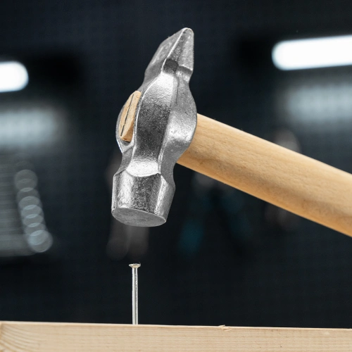 Молоток слесарный, 400 г, круглый боек, деревянная рукоятка по ценам производителя в Екатеринбурге с доставкой по всей России