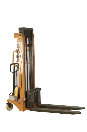 Штабелер с электроподъемом 1,5 т 1,6 м TOR TSW с лебедкой и пультом по ценам производителя в Екатеринбурге с доставкой по всей России