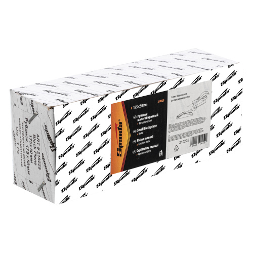 Рубанок, 175 х 50 мм, металлический, малогабаритный Sparta по ценам производителя в Екатеринбурге с доставкой по всей России