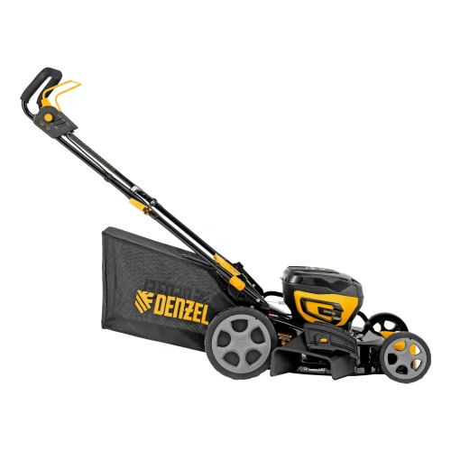 Газонокосилка аккумуляторная бесщет. DLM-460, 460 мм, травосб. 65 л., Li-Ion, 40 В Denzel по ценам производителя в Екатеринбурге с доставкой по всей России