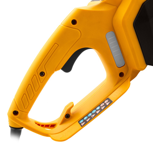 Пила цепная электрическая EDS-2200P, 2.2 кВт,поперечная, шина 45 см, шаг 3/8, паз 1.3 мм, 63 звена Denzel по ценам производителя в Екатеринбурге с доставкой по всей России