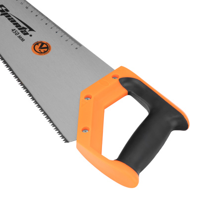 Ножовка по дереву, 450 мм, 7-8 TPI, зуб 2D, каленый зуб, двухкомпонентная рукоятка Sparta по ценам производителя в Екатеринбурге с доставкой по всей России