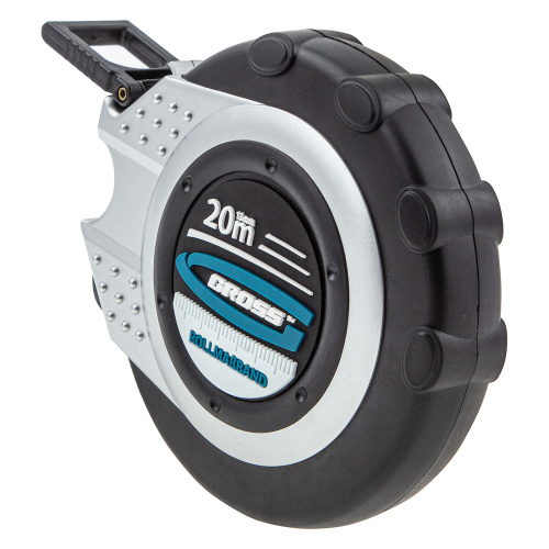 Рулетка геодезическая 20 м х 13 мм, закрытый корпус, металлическая лента, нейлон Gross по ценам производителя в Екатеринбурге с доставкой по всей России