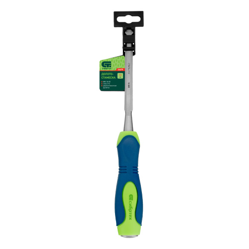 Долото-стамеска, 10 мм, двухкомпонентная рукоятка Сибртех по ценам производителя в Екатеринбурге с доставкой по всей России