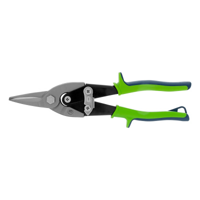 Ножницы по металлу, 250 мм, прямой рез, сталь С55, двухкомпонентные рукоятки СИБРТЕХ по ценам производителя в Екатеринбурге с доставкой по всей России