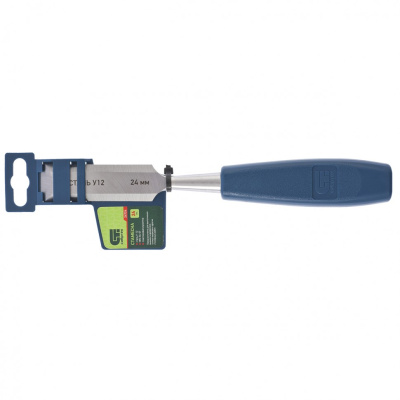 Стамеска, 24 мм, пластиковая рукоятка Сибртех по ценам производителя в Екатеринбурге с доставкой по всей России