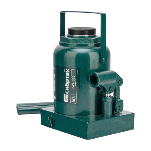 Домкрат гидравлический бутылочный, 50 т, 245-385 мм Сибртех по ценам производителя в Екатеринбурге с доставкой по всей России