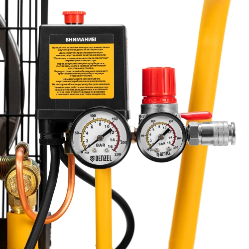 Компрессор воздушный BCI2300/50, ременный привод, 2.3 кВт, 50 литров, 400 л/мин Denzel по ценам производителя в Екатеринбурге с доставкой по всей России