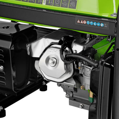 Генератор бензиновый БС-8000Э, 6,6 кВт, 230В, четырехтактный, 25 л, электростартер Сибртех по ценам производителя в Екатеринбурге с доставкой по всей России