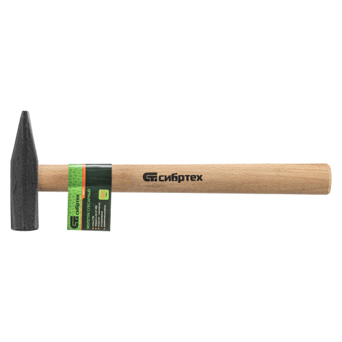 Молоток слесарный 500 г, квадратный боек, деревянная рукоятка Сибртех по ценам производителя в Екатеринбурге с доставкой по всей России