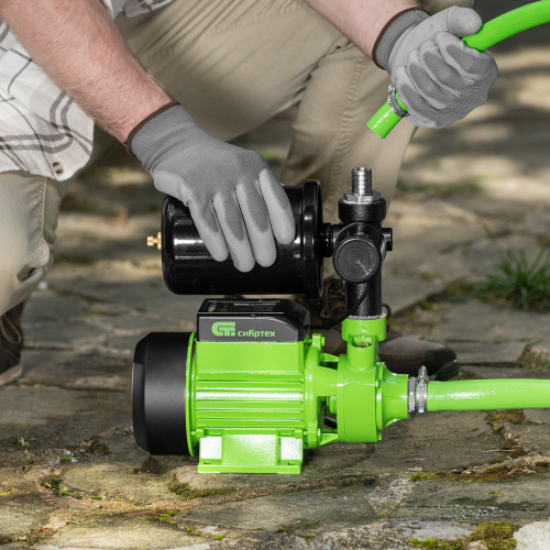 Насосная станция НС400-Ч, 400 Вт, напор 32 м, 2100 л/ч, ресивер 2 л Сибртех по ценам производителя в Екатеринбурге с доставкой по всей России