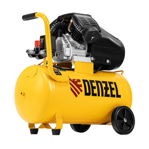 Компрессор воздушный прям. привод DCV1800/50, 1,8 кВт, 50 литров, 320 л/мин Denzel по ценам производителя в Екатеринбурге с доставкой по всей России