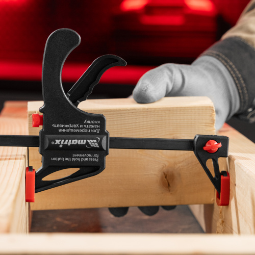 Струбцина универсальная, быстрозажимная, F-образная, 450 х 565 х 45 мм, пластиковый корпус Matrix по ценам производителя в Екатеринбурге с доставкой по всей России