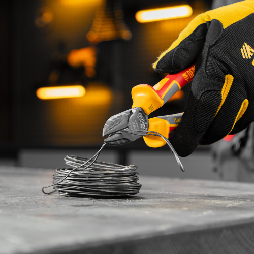 Бокорезы, диэлектрические рукоятки, до 1000 В, трехкомпонентные рукоятки, 180 мм Denzel по ценам производителя в Екатеринбурге с доставкой по всей России