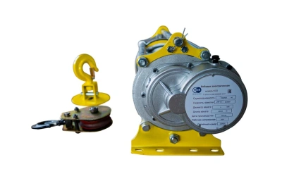 Лебедка электрическая  300/600кг 100/50м с канатом 380В 24м/мин алюминиевый корпус TOR KCD (TSA) по ценам производителя в Екатеринбурге с доставкой по всей России