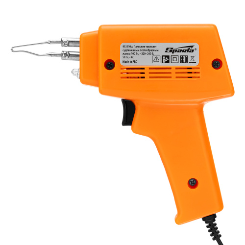 Паяльник импульсный с петлеобразным жалом, 100 Вт, 220 В Sparta по ценам производителя в Екатеринбурге с доставкой по всей России