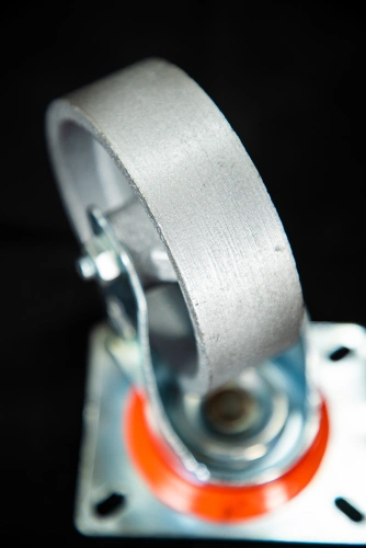 Колесо поворотное чугунное EM01 VKV 100 100 мм термостойкое по ценам производителя в Екатеринбурге с доставкой по всей России