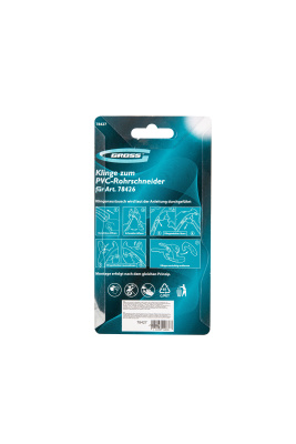 Лезвие для ножниц по изделиям из ПВХ D-42mm (арт.78426) Gross по ценам производителя в Екатеринбурге с доставкой по всей России