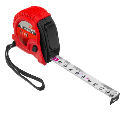 Рулетка Rubber,3 м х 16 мм,обрезиненный корпус Matrix по ценам производителя в Екатеринбурге с доставкой по всей России