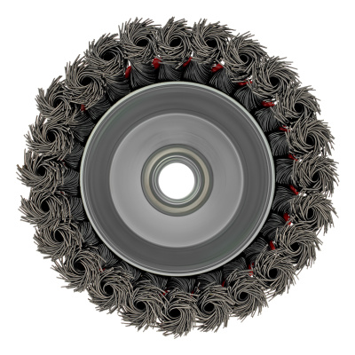 Щетка для УШМ, 100 мм, М14, "чашка", крученая проволока 0.5 мм Matrix по ценам производителя в Екатеринбурге с доставкой по всей России