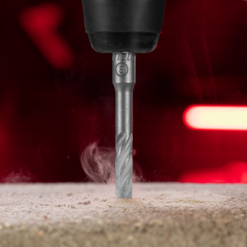 Бур по бетону, 8 x 110 мм, SDS Plus c крестовой пластиной Matrix по ценам производителя в Екатеринбурге с доставкой по всей России