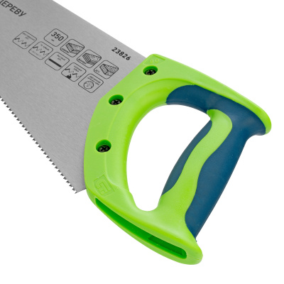 Ножовка по дереву"Зубец" для точных пильных работ, 350 мм, каленый зуб 2D, 14 TPI, двухкомпонентная рукоятка Сибртех по ценам производителя в Екатеринбурге с доставкой по всей России