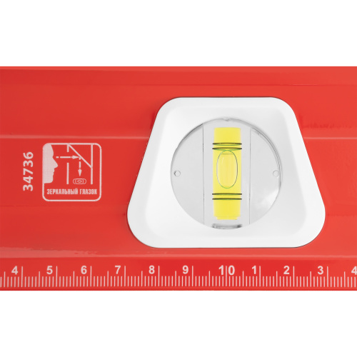 Уровень алюминиевый, магнит, фрезерованный, 3 глазка (1 зеркальный) двухкомпонентные рукоятки, 2000 мм Matrix по ценам производителя в Екатеринбурге с доставкой по всей России
