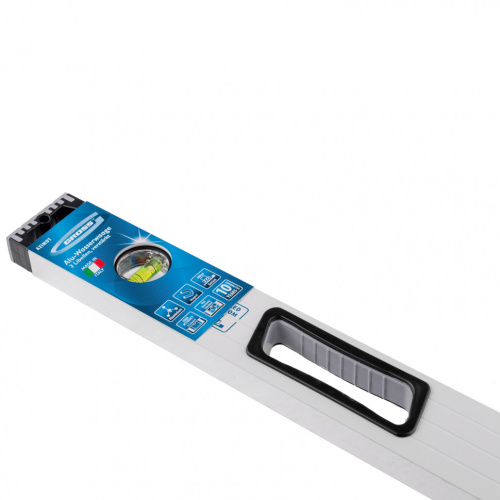 Уровень алюминиевый, 800 мм, фрезерованный, 3 глазка, магнитный Gross по ценам производителя в Екатеринбурге с доставкой по всей России