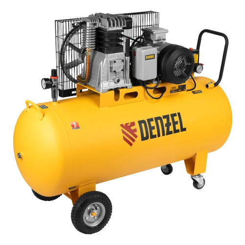Компрессор воздушный BCI3000-T/200, ременный привод , 3.0 кВт, 200 литров, 530 л/мин Denzel по ценам производителя в Екатеринбурге с доставкой по всей России