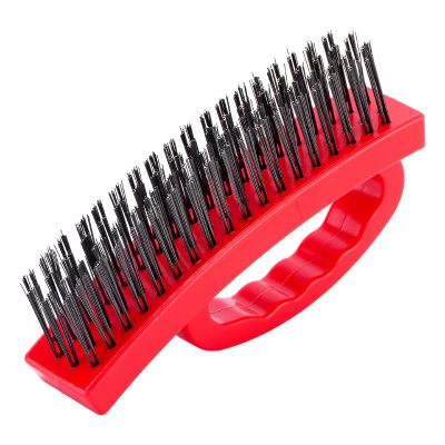 Щетка зачистная четырехрядная, плоская, пластиковая с рукояткой Matrix по ценам производителя в Екатеринбурге с доставкой по всей России