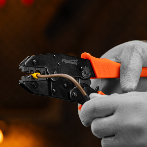 Клещи, 0.5-10 мм, для обжима электрокабеля Sparta по ценам производителя в Екатеринбурге с доставкой по всей России