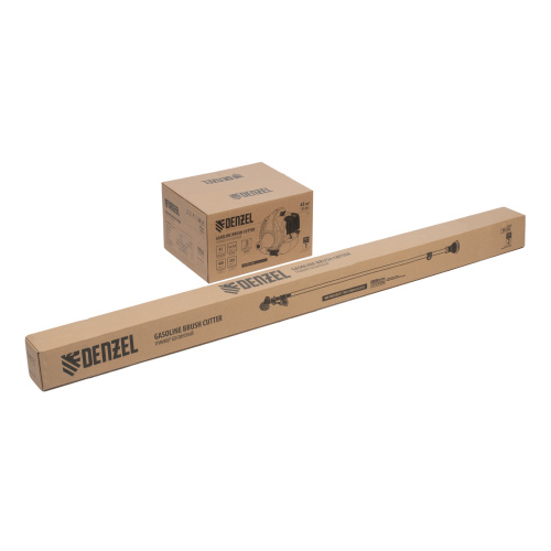 Триммер бензиновый DT-43E, 43 см3, неразъемная штанга, электростартер, состоит из 2 частей Denzel по ценам производителя в Екатеринбурге с доставкой по всей России
