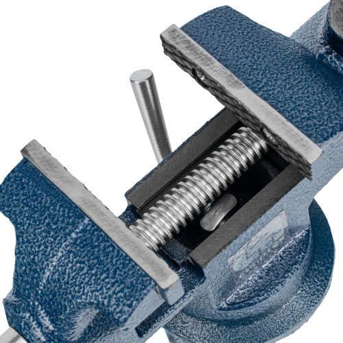 Тиски слесарные, настольные, поворотные, ширина рабочих губок 65 мм, наковальня Сибртех по ценам производителя в Екатеринбурге с доставкой по всей России