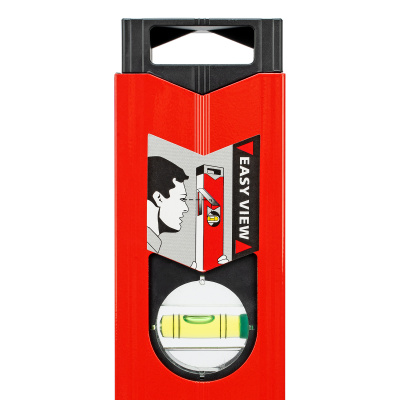 Уровень алюминиевый магнитный, 400 мм, фрезерованный, 3 глазка (1 зеркальный) усиленный Matrix по ценам производителя в Екатеринбурге с доставкой по всей России