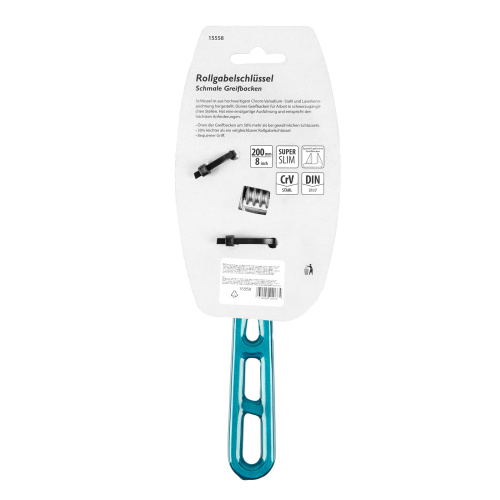 Ключ разводной 200 мм, CrV, облегченный Gross по ценам производителя в Екатеринбурге с доставкой по всей России