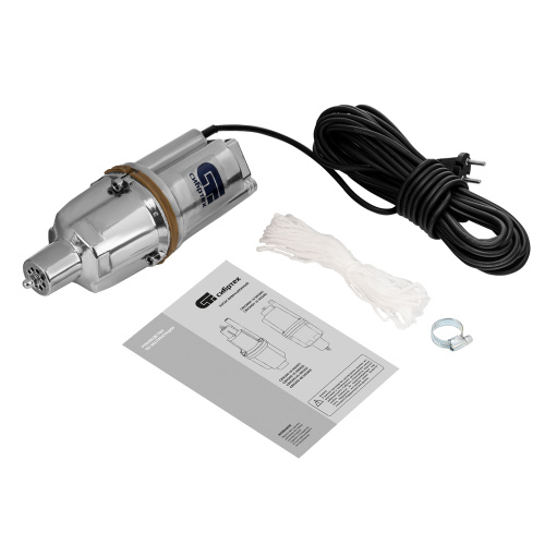 Вибрационный насос СВН300Н-10, нижний забор, 300 Вт, напор 75 м, 1200 л/ч, кабель 10 м Сибртех по ценам производителя в Екатеринбурге с доставкой по всей России