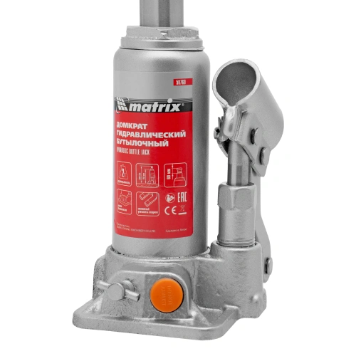 Домкрат гидравлический бутылочный, 2 т, h подъема 158-308 мм Matrix по ценам производителя в Екатеринбурге с доставкой по всей России